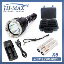 HI-MAX best selling led flashlight lotus attack head1000 lumen led flashlight torch